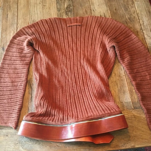 Vintage Jean Paul Gaultier Sweater leather belt - Picture 10 of 10